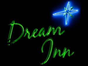 Dream Inn Sign, Santa Cruz California