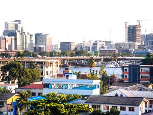 African city - Lagos, Nigeria