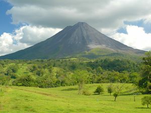 Arenal volcano Costa Rica.