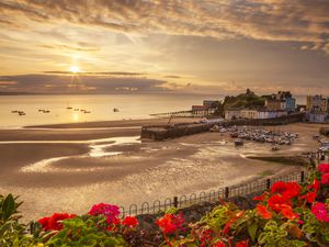 Tenby at Sunset