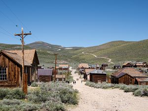 Bodie, a California State Park, A ghost town that was a wild west mining town.