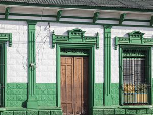Colorful architecture of Ahuachapan