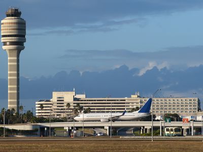 Control tower at Orlando International Airport.