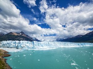 Famous Perito Moreno Glacier in Patagonia, Argentina