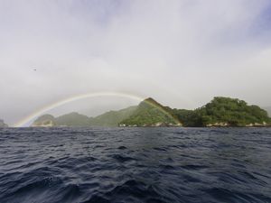 Rainbow over Cocos