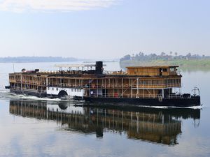 Paddle Steamer on the Nile River