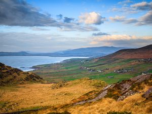 The Landscape of the "Ring of Kerry" in County Kerry, Ireland