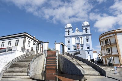 Misericordia Church city of Angra do Heroismo, a UNESCO World Heritage Site, on Terceira Island in the Azores, Portugal