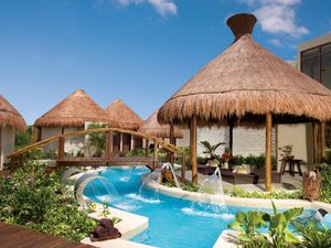 Dreams Riviera Cancun resort and spa gazebos and pool