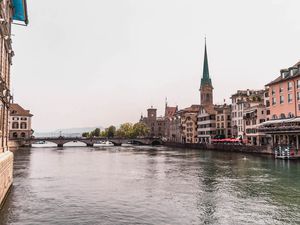 The Limmat River in Zurich