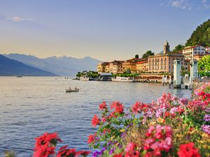 Lake Como, Italy, View of Bellagio