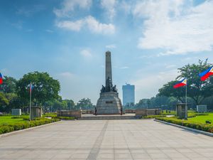 Rizal Monument in Rizal Park, Manila, Philippines