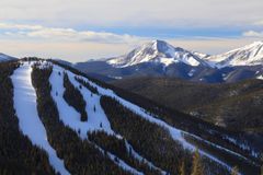 North Peak ski run at Keystone Ski Resort in Colorado