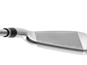 A golf iron with offset