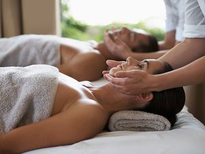 Neck Massage at wellness resort