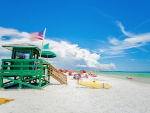 Siesta Key beach at Sarasota, Florida, USA