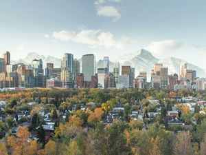 Skyline of downtown Calgary, Alberta, Canada