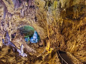 Sword of Damacles, Carlsbad Caverns
