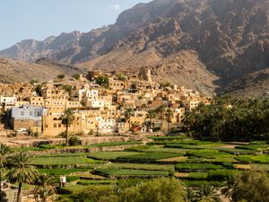 The Picturesque Village of Balad Sayt, Al-Hajar Mountain, Oman