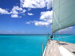 Sailing upon the Caribbean Sea